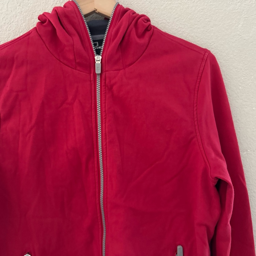 ScotteVest Chloe Glow Full Zip Hoodie Womens XL Red Casual Travel Outdoor Active - Picture 7 of 16